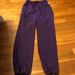 CHEROKEE INFINITY EGGPLANT SCRUB PANTS